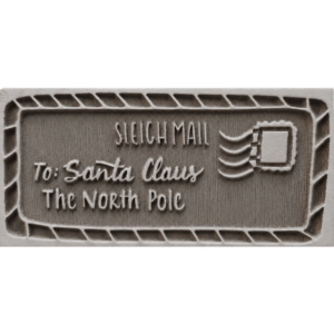 Tampon SNC018 Courrier Pere Noel 8 x 4 cm 1