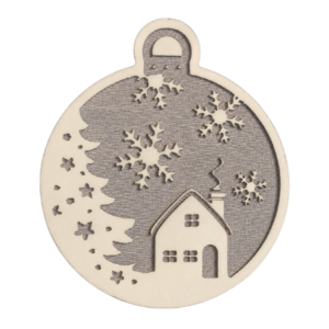 Tampon SNE009 Boule Noel Diametre 65 cm