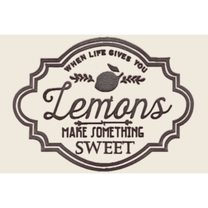 Tampon SV058 Lemons 10 x 7 cm