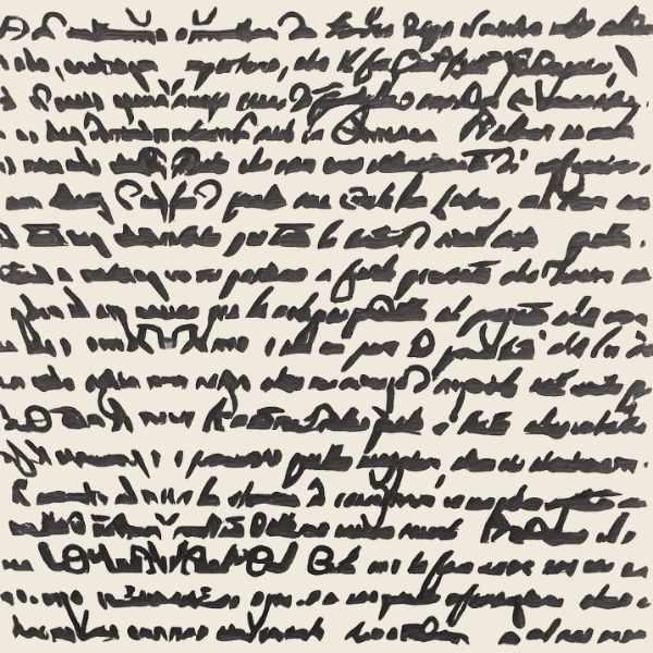 Tampon TG016 Ecriture 15 x 15 cm
