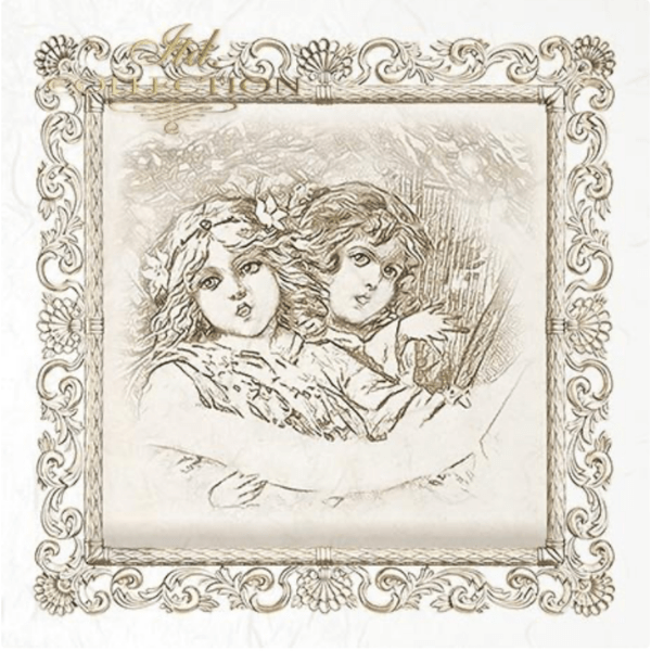 Papier de riz ITD RSM058 3 Format 148 x 148 cm