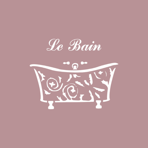 Pochoir Mya Le bain 123 R