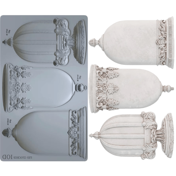 Moule cloches verre IOD