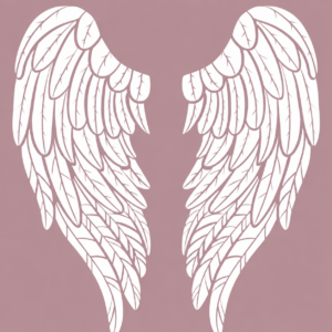 Pochoir Mya 065 Ailes dange Format 18 x 18 cm
