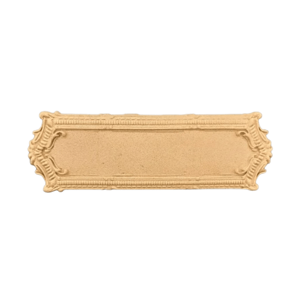 Moulure 0975 Porte etiquette 11 x 35 cm