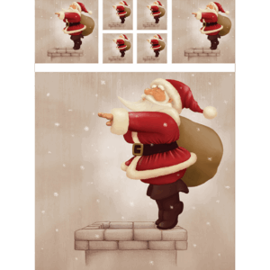 Papier de riz PDI165 Chritmas Format A4