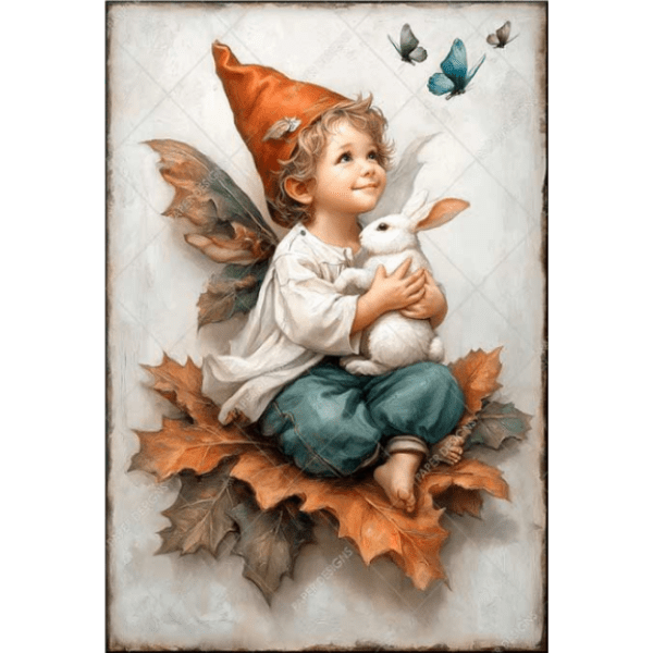 Papier de riz PDI128 Fairy Format A4