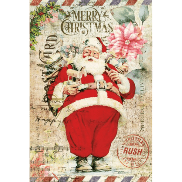 Papier de riz PDI333 Christmas Format A4