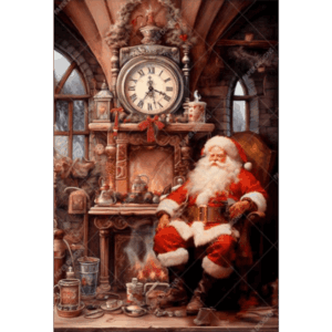 Papier de riz PDI358 Christmas Format A4