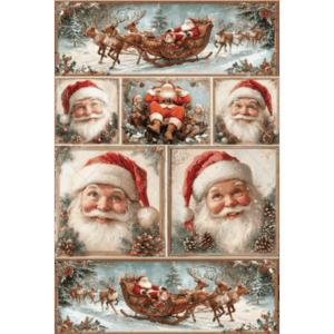 Papier de riz PDI373 Chrismas Format A4