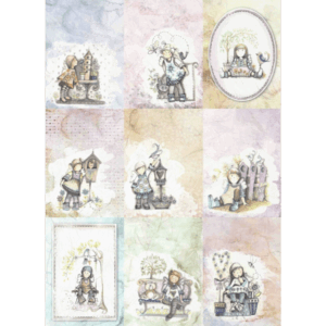 Papier de riz ITD R1679 Format A4