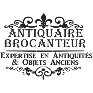 Pochoir MNL024 Antiquaire 30 x 24 cm