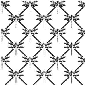 Pochoir MNC021 Libellules 30 x 24 cm