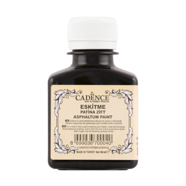 Asphaltum Medium patine Brun