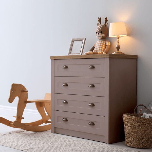Commode peinte avec Peinture Hybride Cadence H 014 Arrow Root