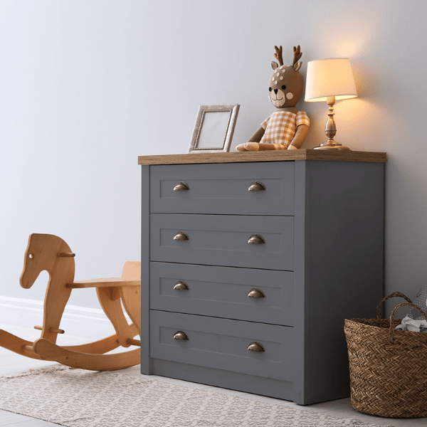 Commode peinte avec Peinture Hybride Cadence H 040 Delano