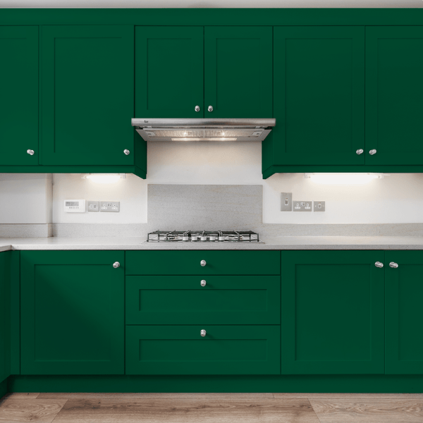 Cuisine peinte avec Peinture Hybride Cadence H 112 Ophelia