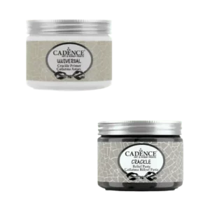 Pate a craqueler bicomposant Cadence 2 flacons 150 ml