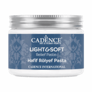 Pate a pochoir ou relief Light Soft Cadence flacon 150 ml 1
