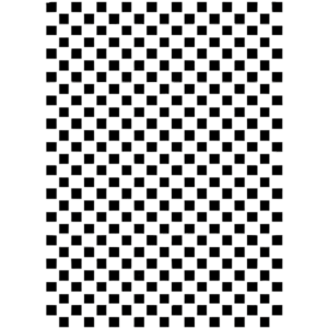 Pochoir Cadence BN 143 Pixels Format 25 x 36 cm