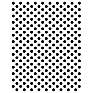 Pochoir Cadence BN 144 Pois Format 25 x 36 cm 1