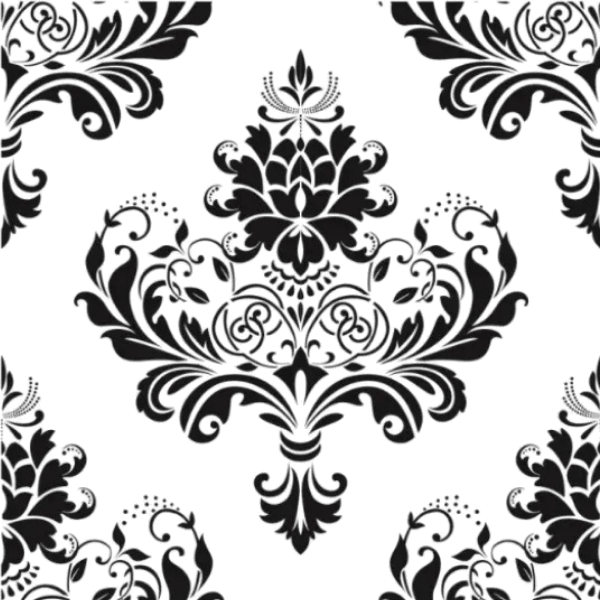 Pochoir Cadence HDM 065 Oriental Format 25 x 25 cm 1