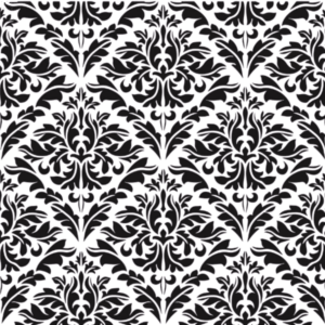 Pochoir Cadence HDM 071 Carreau de ciment Format 25 x 25 cm