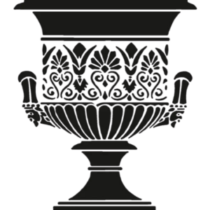Pochoir Cadence HHCMS 02 Vase Medicis Format 25 x 25 cm