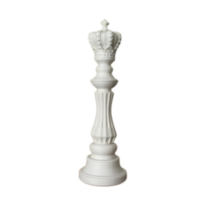 Pièce d’échec décorative XXL à décorer - Le Roi