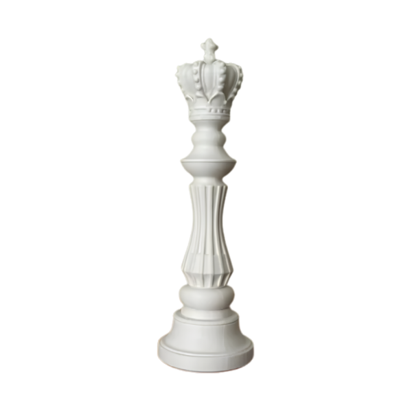 Pièce d’échec décorative XXL à décorer - Le Roi