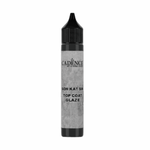 Vernis Top coat Glaze Gris 25 ml