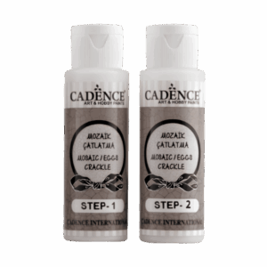 Vernis craquele Effet mosaique 22Mosaik Eggs Crackle22 Cadence Flacons 2 x 250 ml 1
