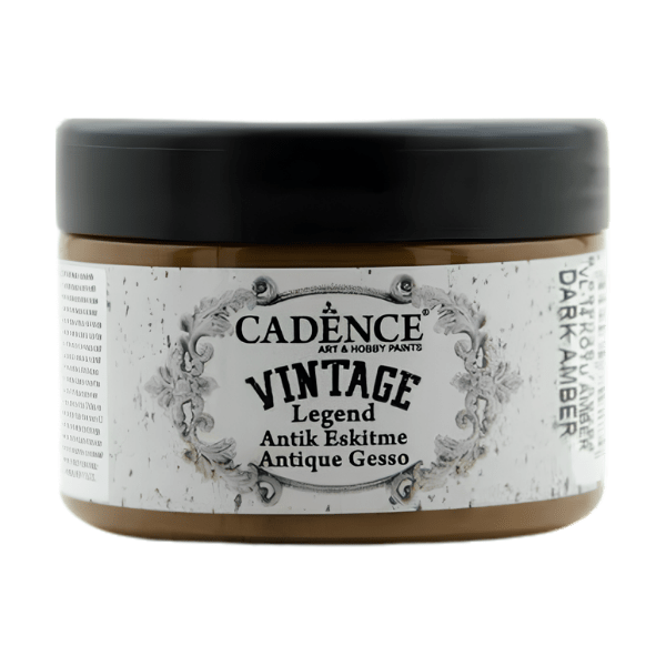 Antique Gesso Dark Amber V14