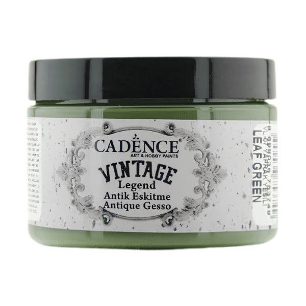 Antique Gesso Leaf Green VL07