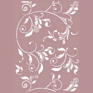 Pochoir Mya 075 Floral | Format 15 x 21 cm