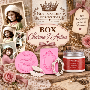 Box créative Charme d’Antan – Nos Passions Nos Créations