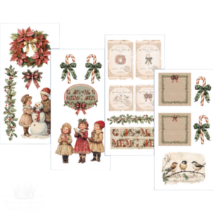 Transfert Papers For You PFY 16555 | lot de 4 feuilles Format 15 cm x 30 cm